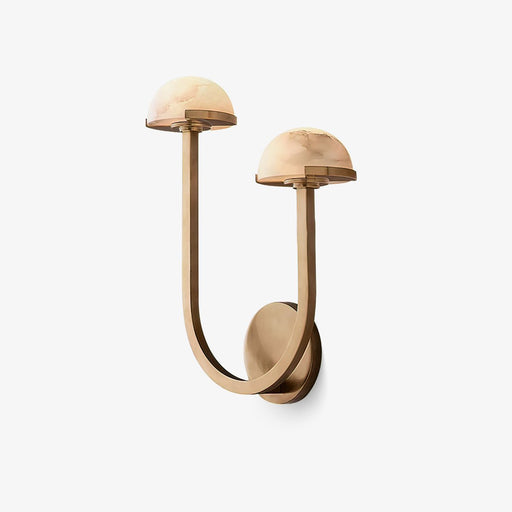 Mushroom Alabaster Wall Lamp-DWHOME