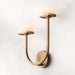 Mushroom Alabaster Wall Lamp-DWHOME
