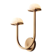 Mushroom Alabaster Wall Lamp-DWHOME