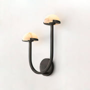 Mushroom Alabaster Wall Lamp-DWHOME
