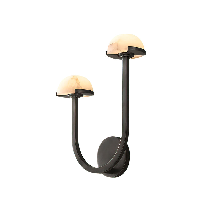 Mushroom Alabaster Wall Lamp-DWHOME