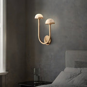 Mushroom Alabaster Wall Lamp-DWHOME
