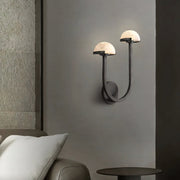 Mushroom Alabaster Wall Lamp-DWHOME