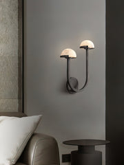 Mushroom Alabaster Wall Lamp-DWHOME