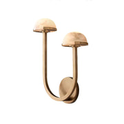 Mushroom Alabaster Wall Lamp-DWHOME