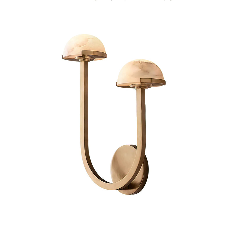 Mushroom Alabaster Wall Lamp-DWHOME
