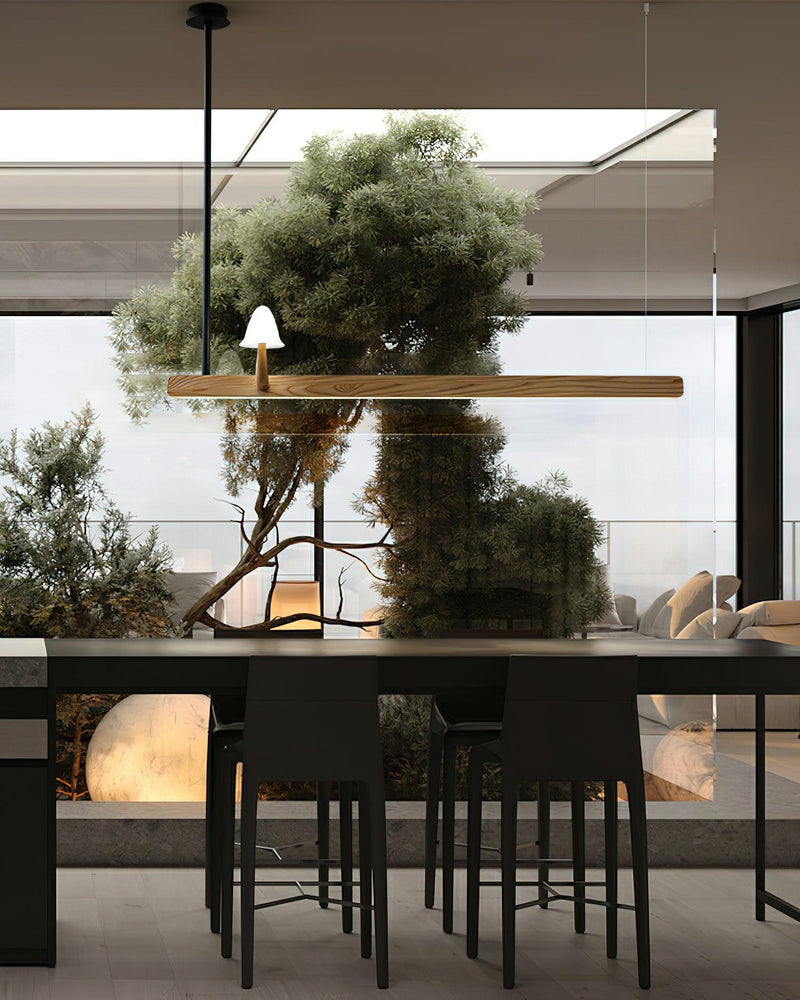 Mushroom Beam Chandelier-DWHOME