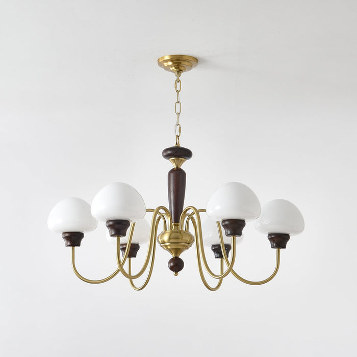 Mushroom Cap Chandelier.