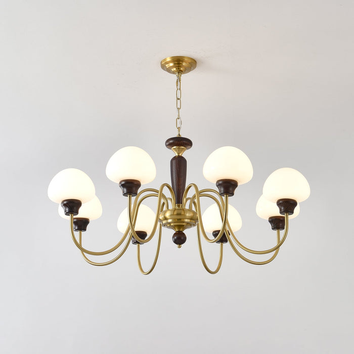 Mushroom Cap Chandelier