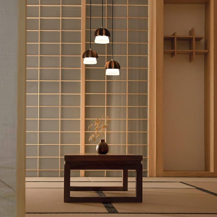 Suspension lustre en forme de grappe de champignons - DWHOME