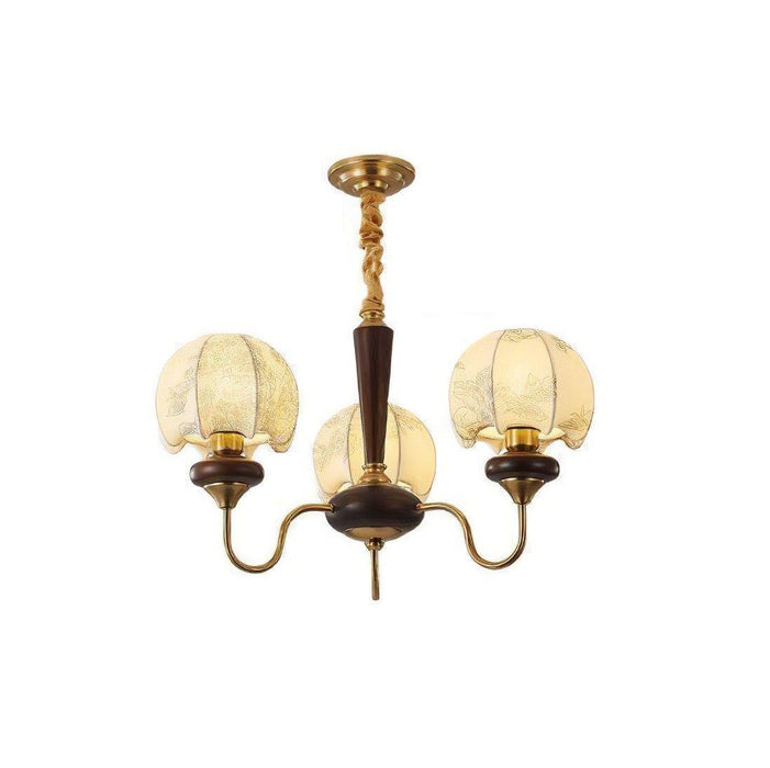 Mushroom Fabric Chandelier-DWHOME