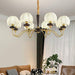 Mushroom Fabric Chandelier-DWHOME