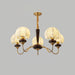 Mushroom Fabric Chandelier-DWHOME