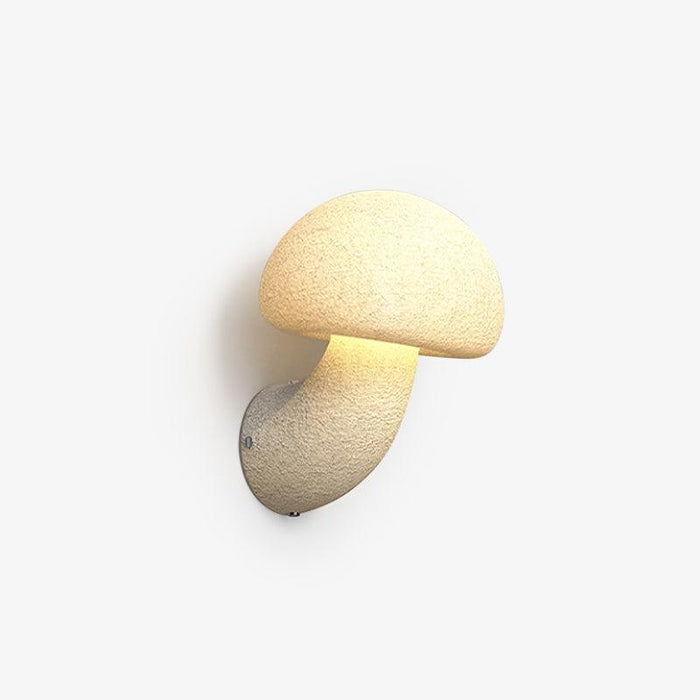 Mushroom Resin Plug-in Wall Lamp-DWHOME
