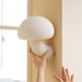 Mushroom Resin Plug-in Wall Lamp-DWHOME