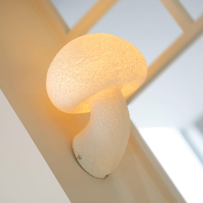 Mushroom Resin Wall Lamp.