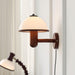 Mushroom Wood Wall Lamp-DWHOME