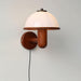 Mushroom Wood Wall Lamp.