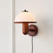 Mushroom Wood Wall Lamp.