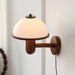 Mushroom Wood Wall Lamp.