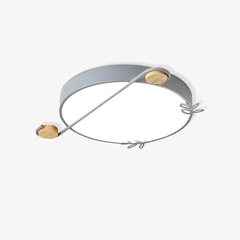 Musical Note Round Ceiling Lamp-DWHOME