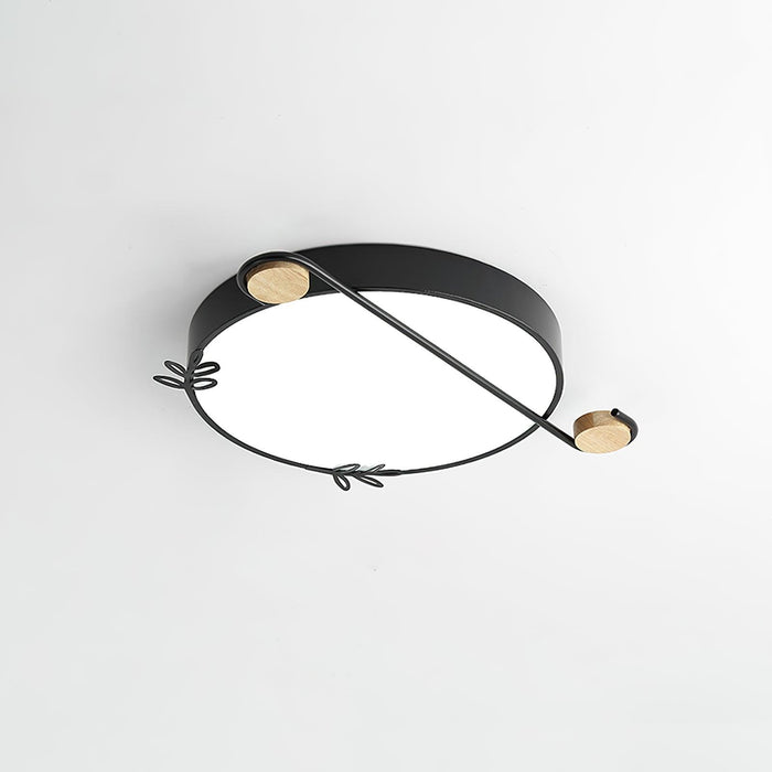 Musical Note Round Ceiling Lamp.