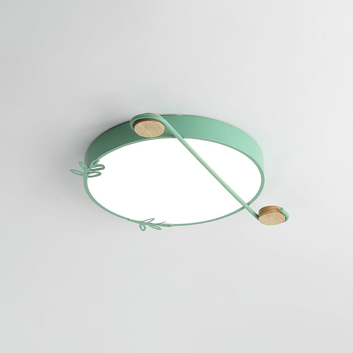 Musical Note Round Ceiling Lamp.