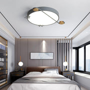 Musical Note Round Ceiling Lamp-DWHOME