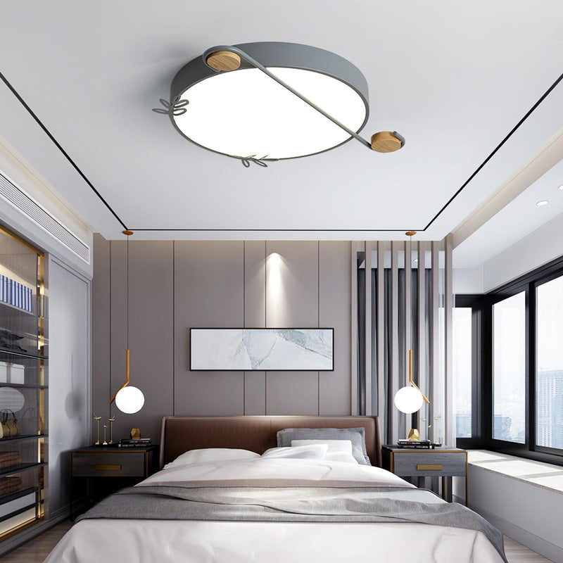 Musical Note Round Ceiling Lamp-DWHOME