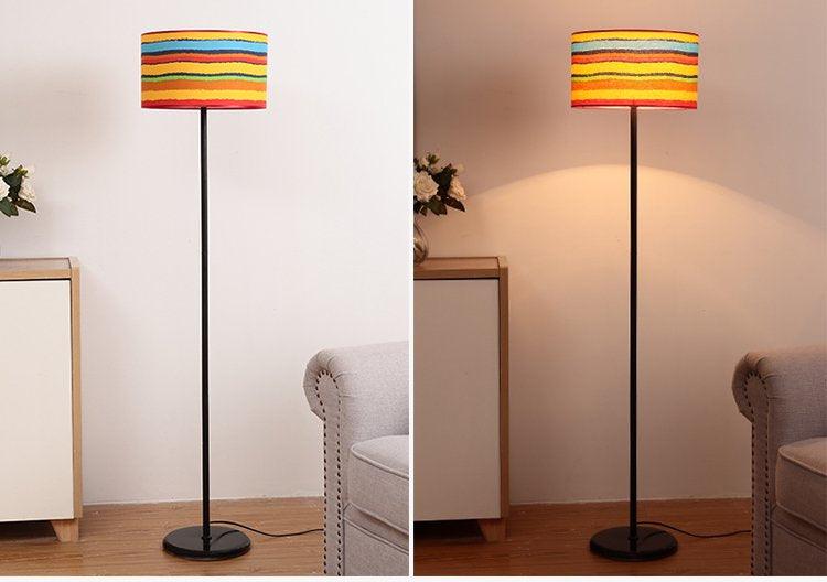 Mynte Contemporary Arc Floor Lamp.