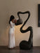 Myrrh Sculpture Floor Lamp-DWHOME
