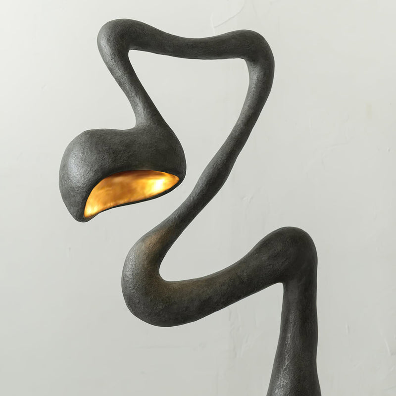 Myrrh Sculpture Floor Lamp-DWHOME