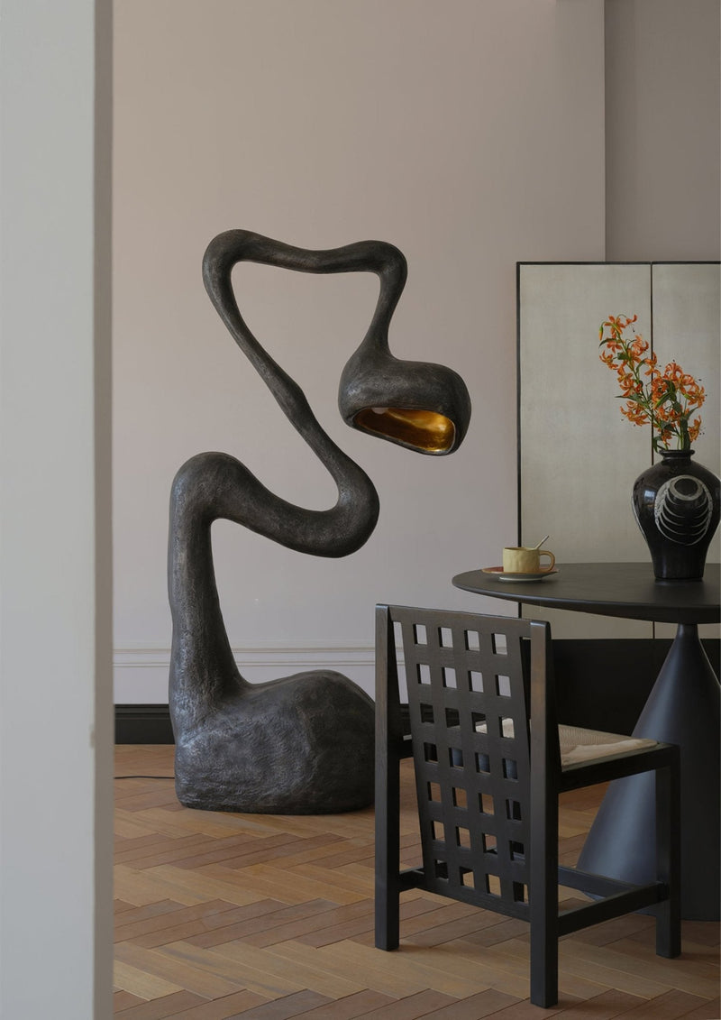 Myrrh Sculpture Floor Lamp-DWHOME