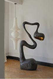 Myrrh Sculpture Floor Lamp-DWHOME