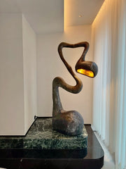 Myrrh Sculpture Floor Lamp-DWHOME