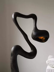 Myrrh Sculpture Floor Lamp-DWHOME