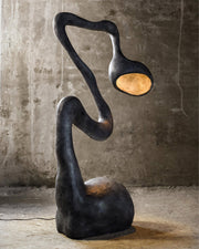 Myrrh Sculpture Floor Lamp-DWHOME