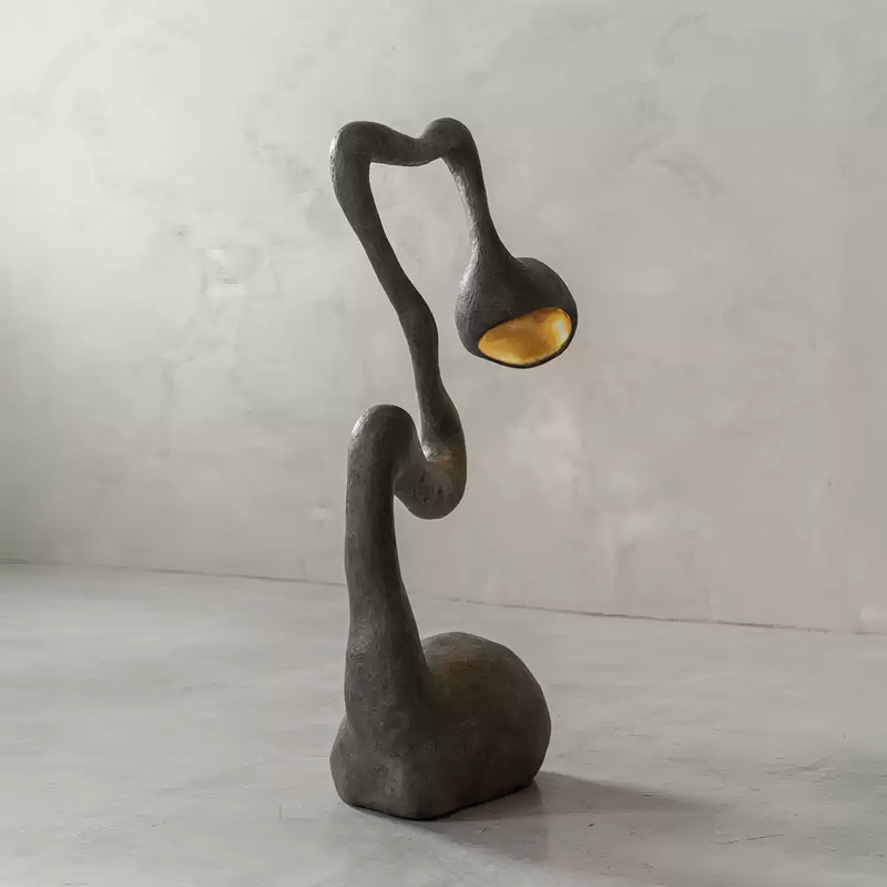 Myrrh Sculpture Floor Lamp-DWHOME