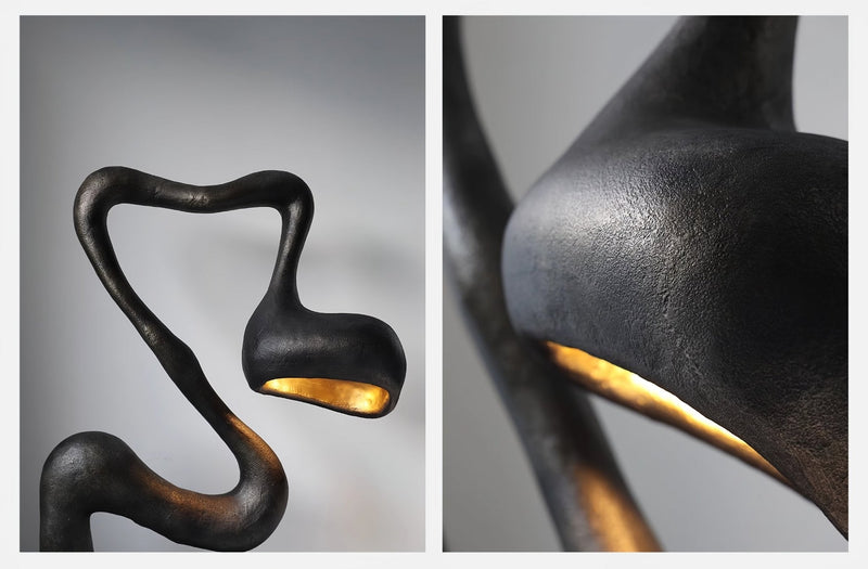 Myrrh Sculpture Floor Lamp-DWHOME