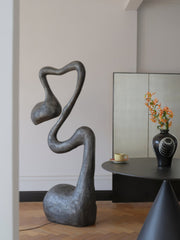 Myrrh Sculpture Floor Lamp-DWHOME