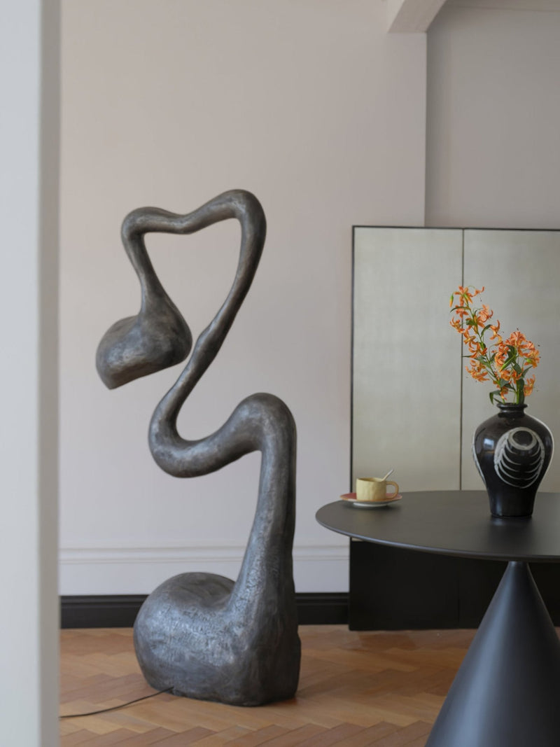 Myrrh Sculpture Floor Lamp-DWHOME