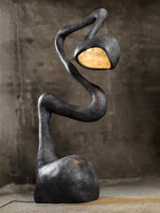 Myrrh Sculpture Floor Lamp-DWHOME