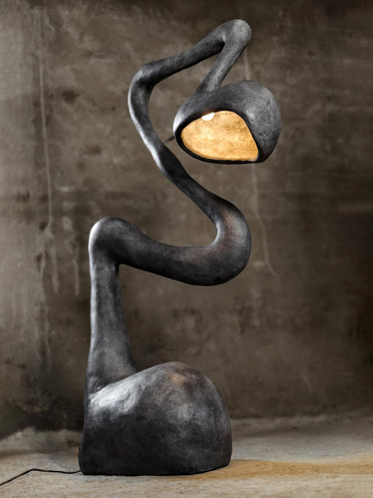 Myrrh Sculpture Floor Lamp-DWHOME