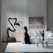 Myrrh Sculpture Floor Lamp-DWHOME