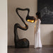 Myrrh Sculpture Floor Lamp-DWHOME