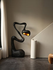 Myrrh Sculpture Floor Lamp-DWHOME
