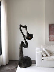 Myrrh Sculpture Floor Lamp-DWHOME