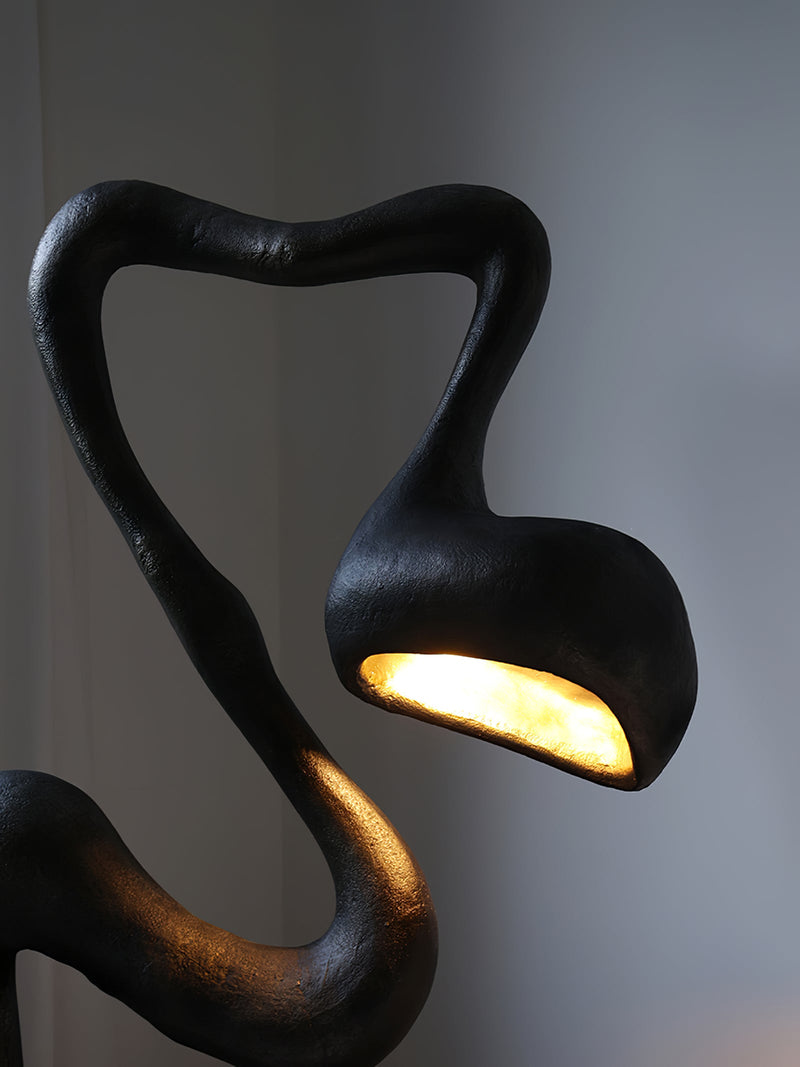 Myrrh Sculpture Floor Lamp-DWHOME