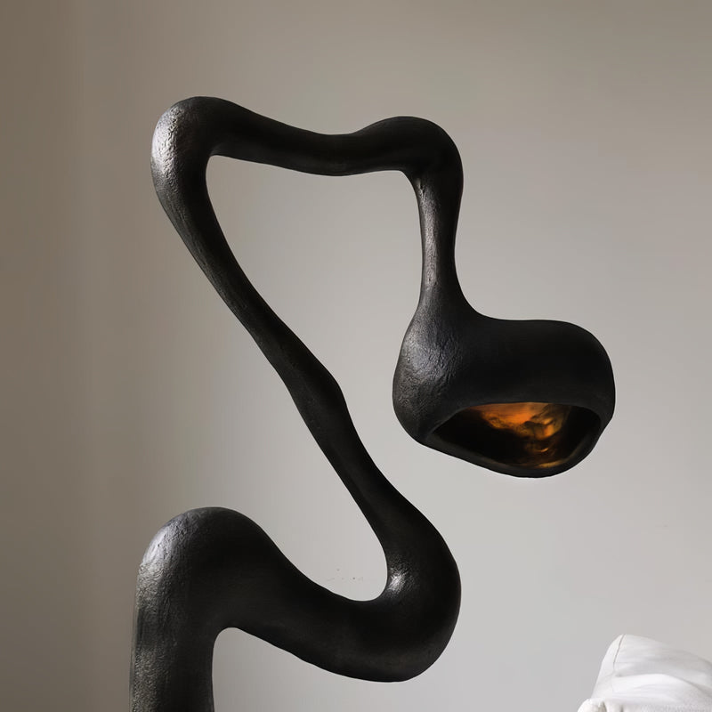 Myrrh Sculpture Floor Lamp-DWHOME