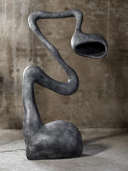Myrrh Sculpture Floor Lamp-DWHOME